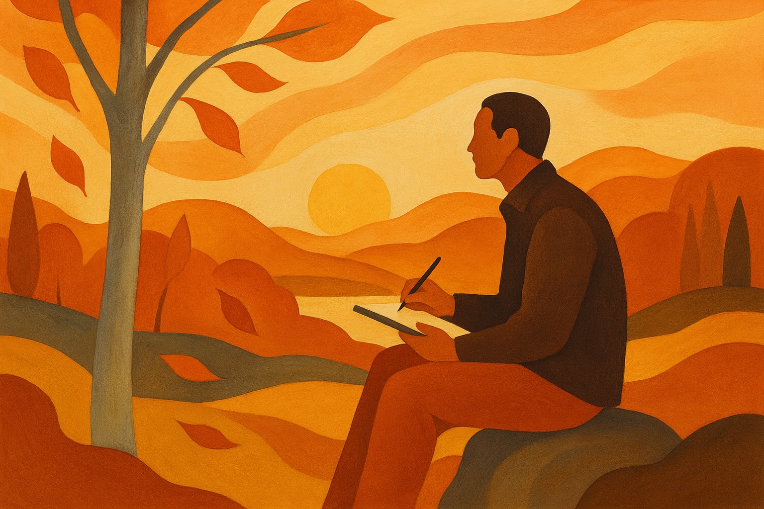 October Reflections and Projections